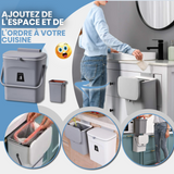 MondeEco™ - Poubelle murale Multifonctionnel de cuisine