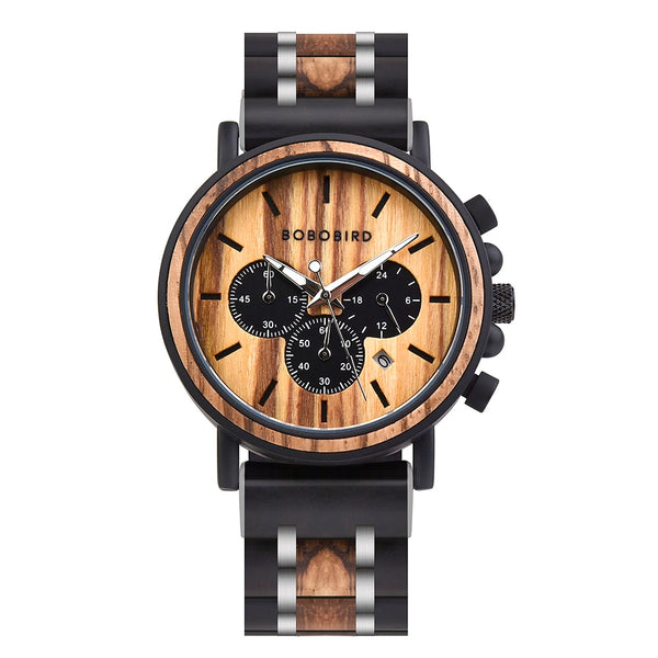 BOBO BIRD™ MONTRE EN BOIS NATUREL