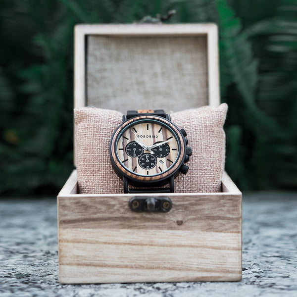 BOBO BIRD™ MONTRE EN BOIS NATUREL