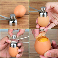 Ciseaux  en acier inoxydable pour ouvrir les coquilles d'œufs
