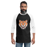 chemise raglan manches 3/4 de tigre